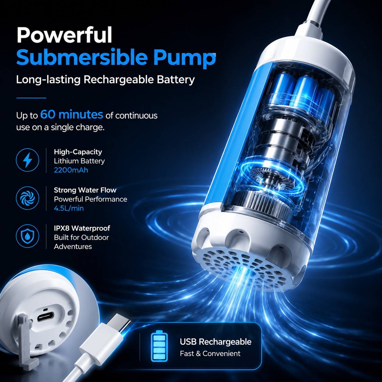 MURA Outdoor portable shower